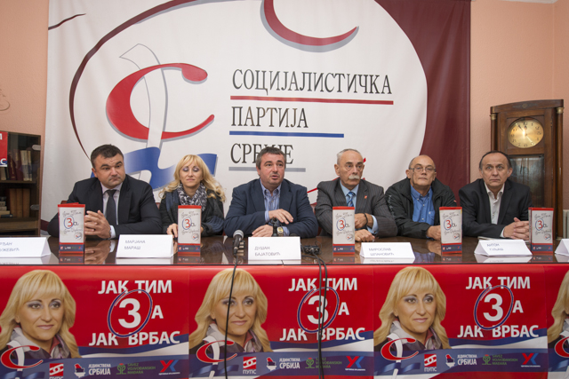 Konferencija za novinare - izbori opstina Vrbas